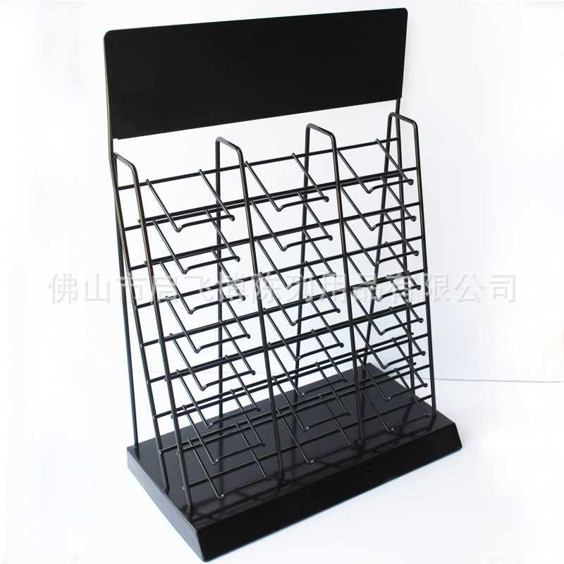 厂家定做五金展示架 瓷砖展架 地板砖金属展示架 石材展架扣板架