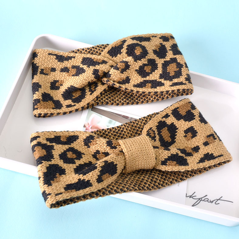 Diadema Con Estampado De Leopardo Coreano display picture 7