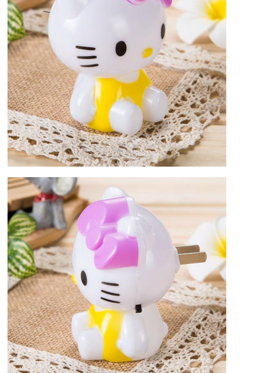 小夜灯-kt猫智能LED小夜灯-新奇特地摊热卖-创意礼品插电