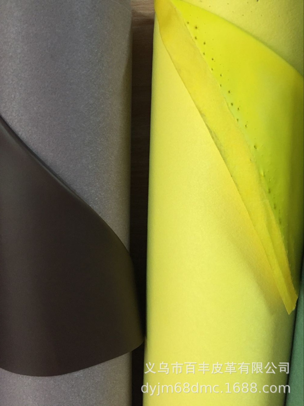 Hot-pressed color-changing leather packaging is available in stock for use in boxes, packaging, clothing accessories, leather labels, etc detail image 6