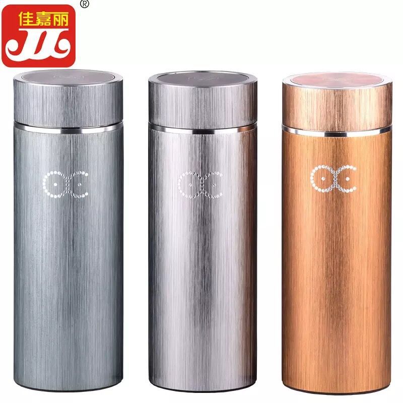 佳嘉丽精钻杯优质保温杯304不锈钢真空杯 精品礼品杯360ML