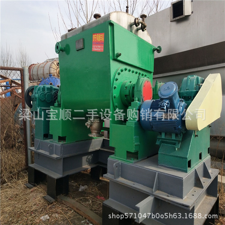 出售二手不锈钢电加热器捏合机 高粘度搅拌捏合机 螺旋出料捏合机