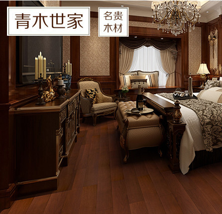 Black walnut Parquet multi-storey solid wood Natural color environmental protection household floor Geothermal Floor heating Manufactor Direct selling