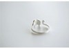 Cute cartoon small animal Elephant baby is connected to the end of the end to open the ring jewelry eLephant Ring