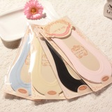 Корейские анти -скользящие носки без следов безрецептурных носков носки хлопковые кремниевые клей скрытые носки дамы световые рты носки