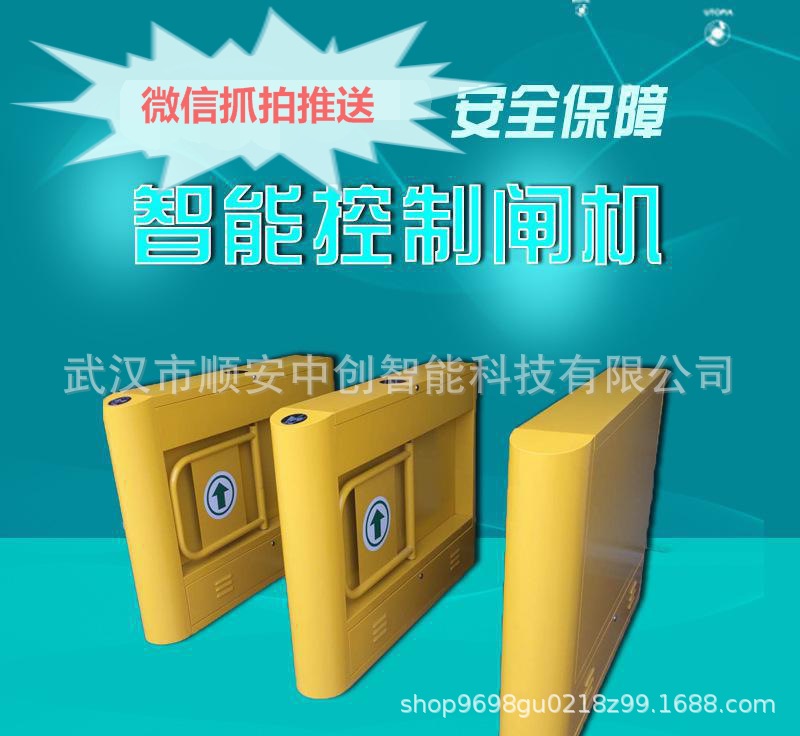 烤漆小摆闸幼儿园闸机儿童通道闸智慧校园管理门禁系统进出口门闸