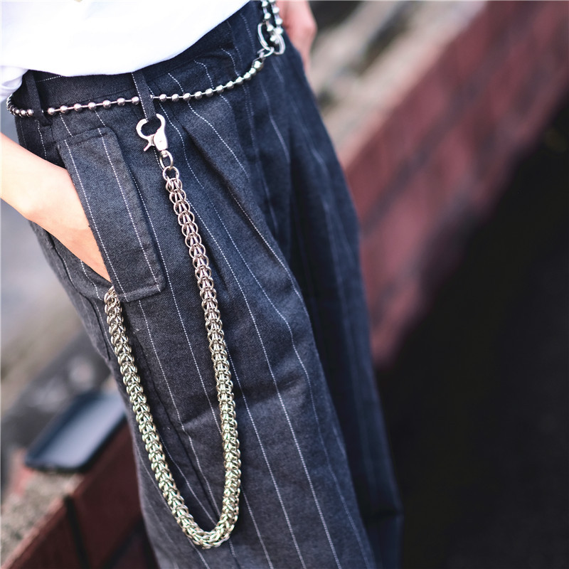 Key Chains Clip Hip Hop Jewelry Wallet Chain Belt Biker Link Pants KeyChain