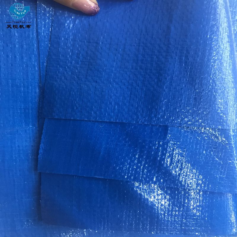 PE帆布塑料蓬布防水帆布耐磨篷布貨場南韓三色防雨布