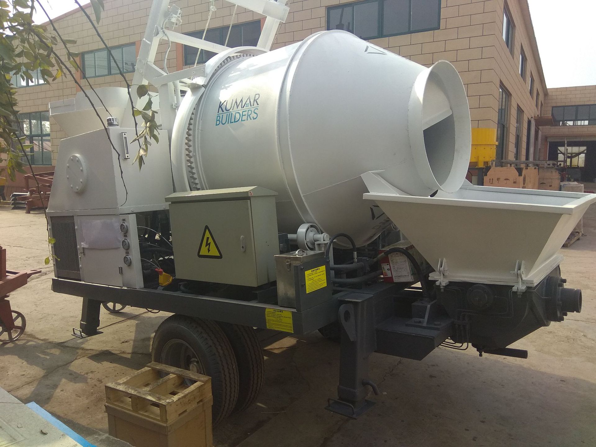 JBT30搅拌机泵 新农建混凝土搅拌设备 小型细石混凝土搅拌泵