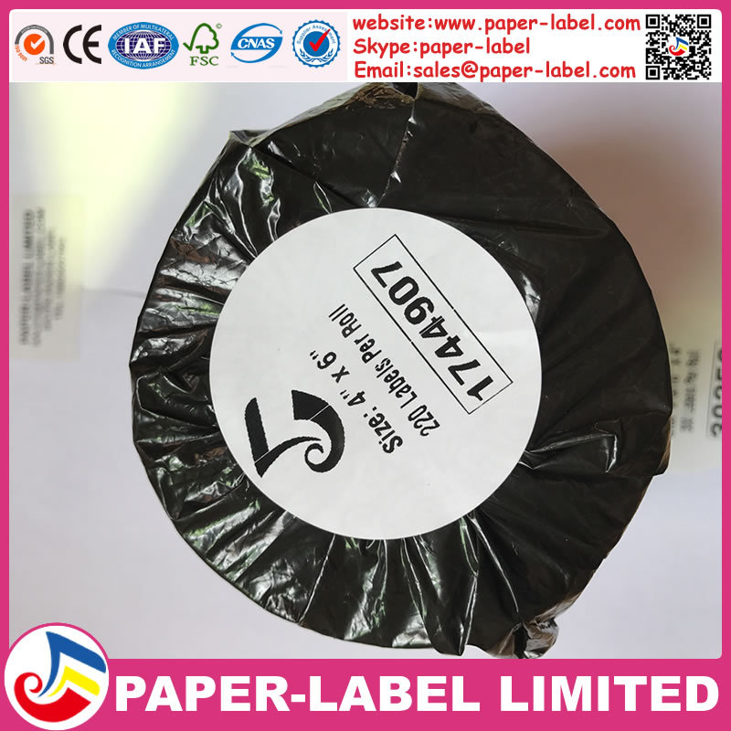 DYMO 4XL 4"X6",热敏标签,1744907条码打印纸