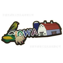 pvc卡通冰箱贴小猪小鸟冰箱贴 青蛙冰箱贴软磁冰箱贴强磁冰箱贴