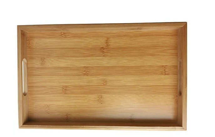 竹制功夫茶具 日式茶杯托盘长方形 酒店竹木餐盘水果面包托盘