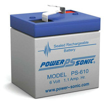 現貨供應Power-Sonic蓄電池PS-610 6V1.1AH蓄電醫療儀器設備
