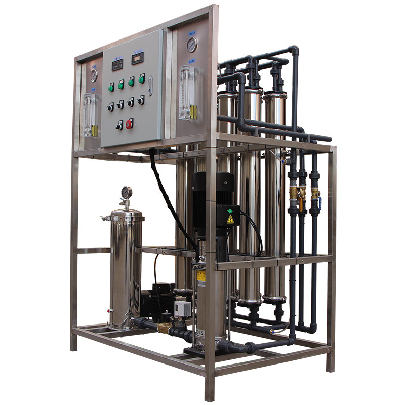 2吨每小时t/h反渗透纯水处理设备 小型工业饮料生产用纯净水装置
