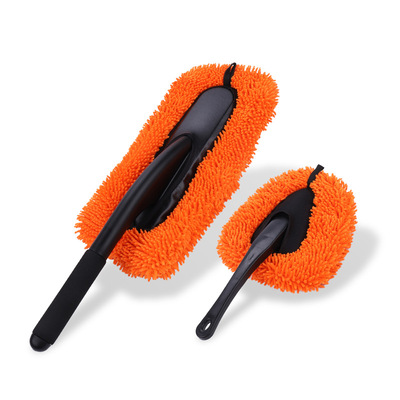 加工定制現貨汽車刷洗車刷帶手柄豐盛絨新款車刷