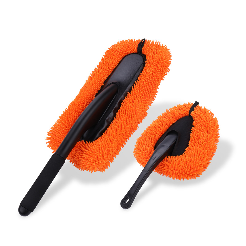 加工定制現貨汽車刷洗車刷帶手柄豐盛絨新款車刷