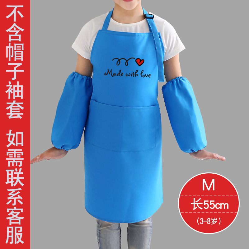 Pintura de los niños ropa kindergarten arte delantal pintura horneado actividad ropa 61 regalo de vacaciones