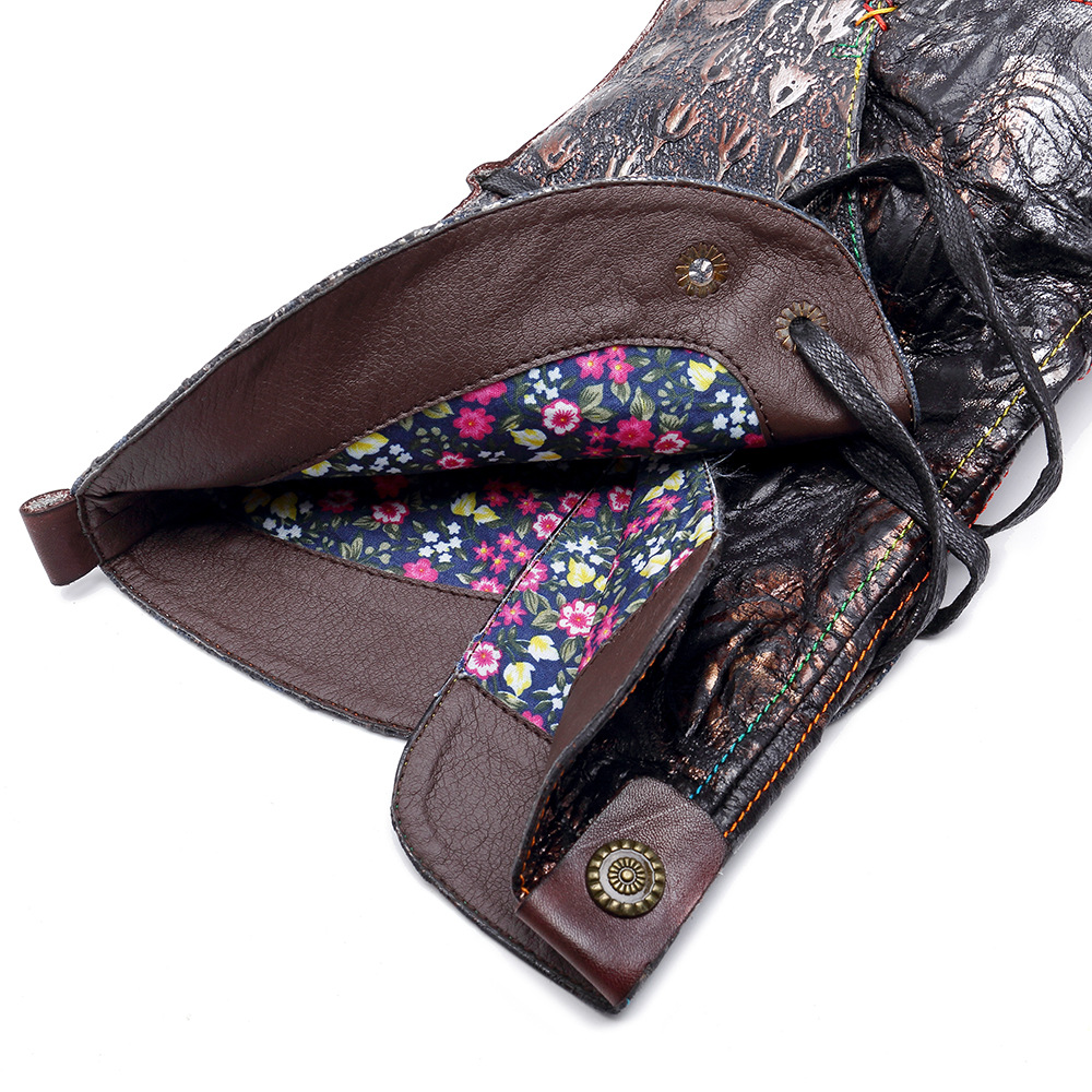 Bottes femme en En cuir - Ref 3354861 Image 25