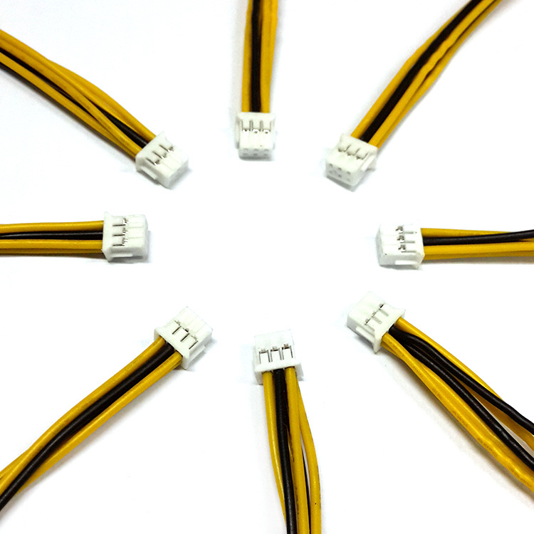 PHD2.0端子连接线 2.0间距双排端子线 电子锁连接线 1007电子线束