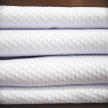 蓝光白 钻石纹 小雨点 工厂直销 跆拳道 功夫豆 订织定染