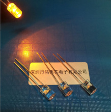 5mmƽ�^�o߅�װl�Sɫ�A��ƽ������߶�7mmֱ��LED����l����O��