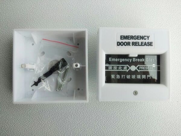 Physical store fire button fire hydrant glass crushing button manual…