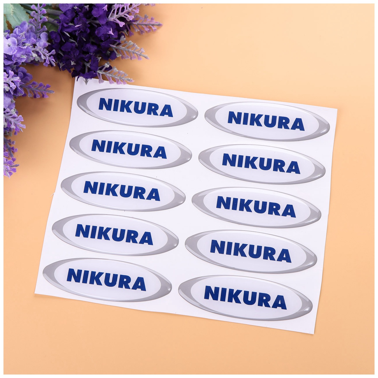 定做水晶滴胶标签不干胶定制彩色水晶滴塑不干胶商标标签