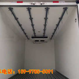 国五大运轻卡中型冷藏车10吨冷藏车图片