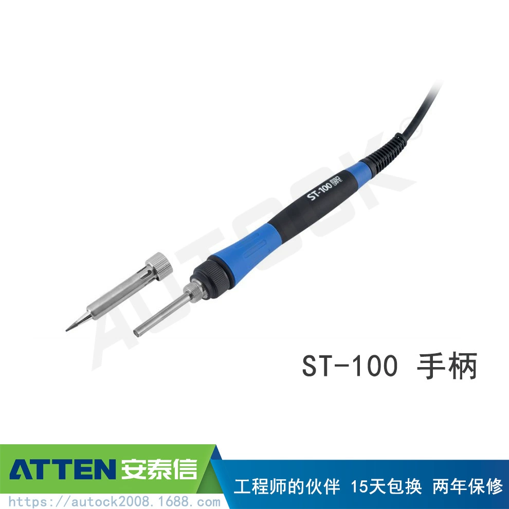 Постоянная температура сварочная платформа Atten Antaixin ST-100 головка паяльника T800 умный электрический паяльник светодиодный дисплей кнопочная операция
