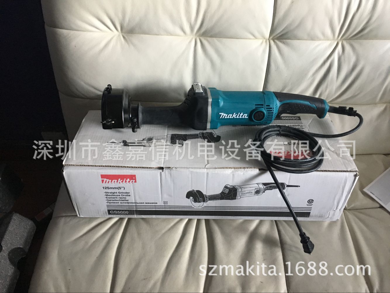 GS5000 特价现货批发日本 牧田MAKITA 直向砂轮机 GS5000