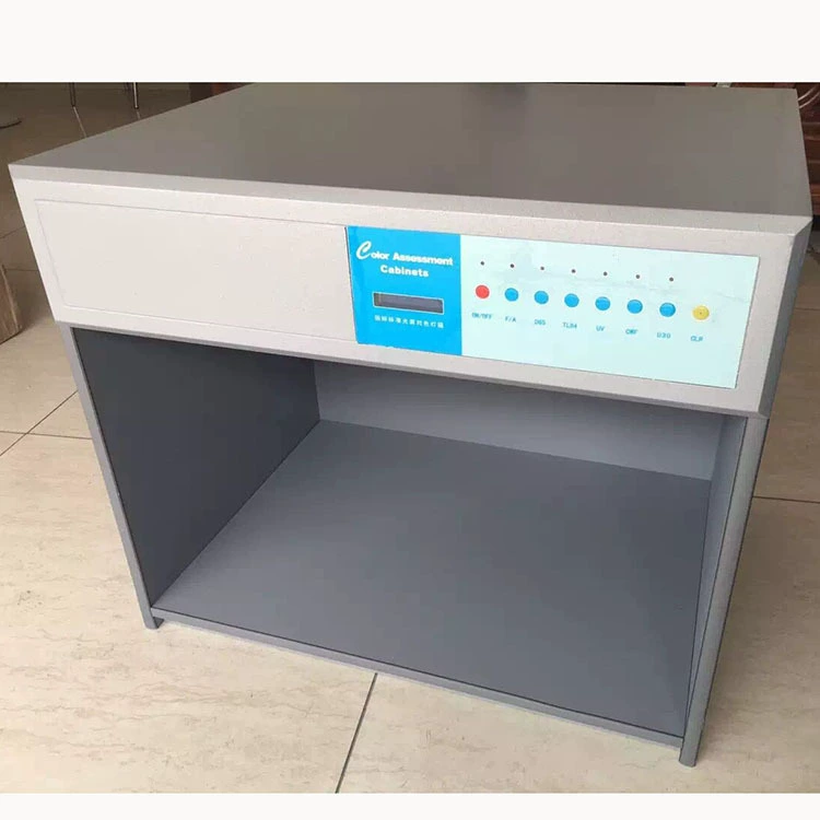 Гуандун обувь Кожа специальный стандартный цвет сравнение источника света коробка источника света световой короб Стандартный пятицветный цвет сравнение световой короб