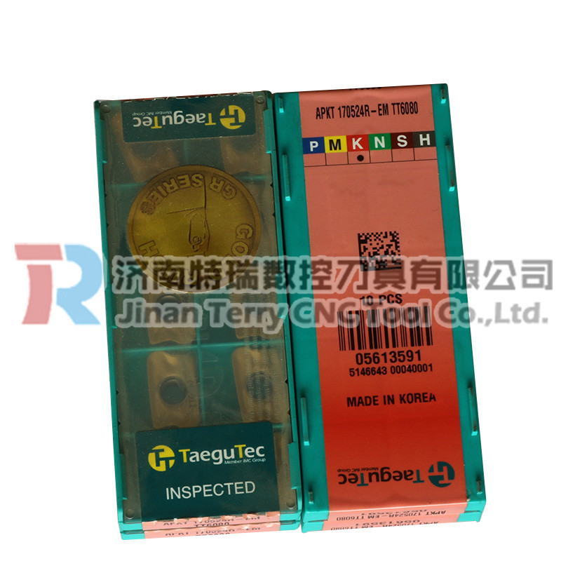 全新特固克数控刀片APKT170516R-EM  TT8020不锈钢断续粗加工