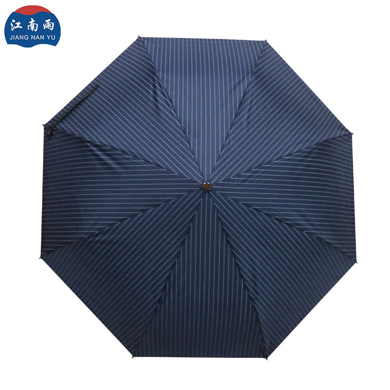 Japanese solid color fresh windproof umbrella