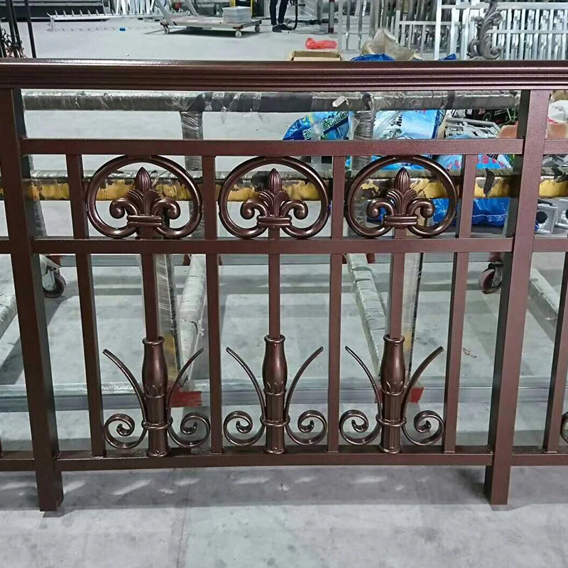 深圳东莞惠州厂家直销锌钢玻璃组装焊接栏杆阳台护栏 铝合金铝艺|ms