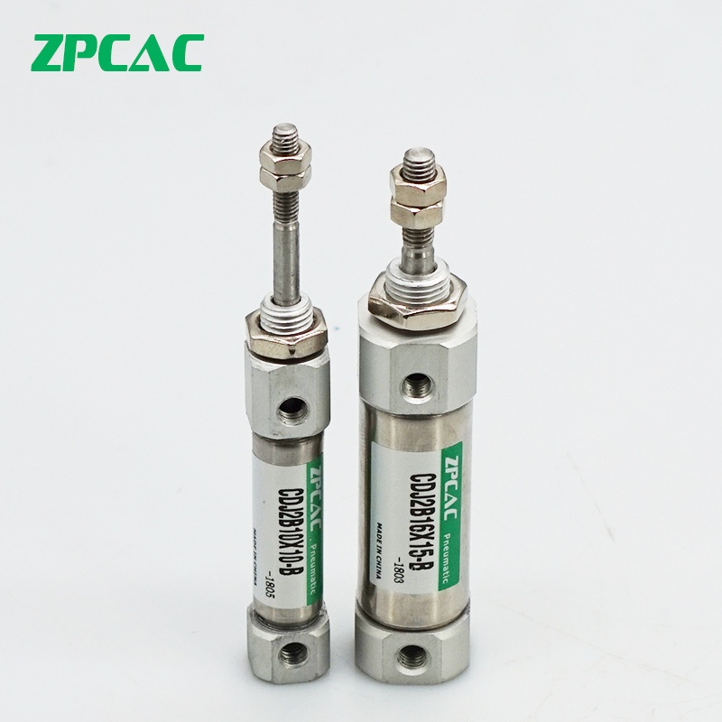 不锈钢迷你气缸小型气动PB/CDJ2B10/16-5/10/15/20/25/30/40/45-B