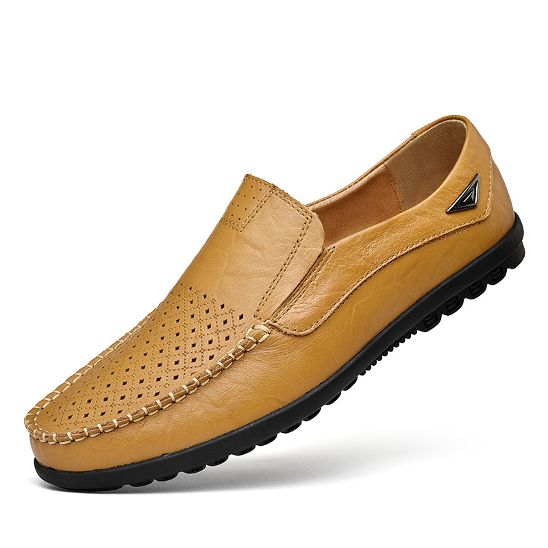 Chaussures homme en cuir véritable - Ref 3445840 Image 19