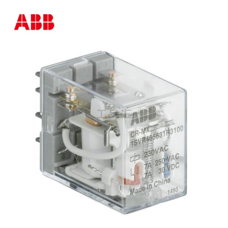 ABB CR-MX系列插拔式接口继电器；CR-MX048DC2