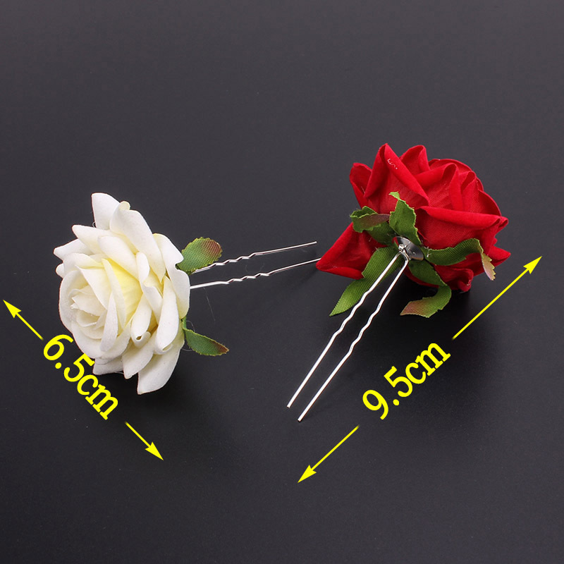 Sweet Flower Cloth Handmade Hairpin display picture 1