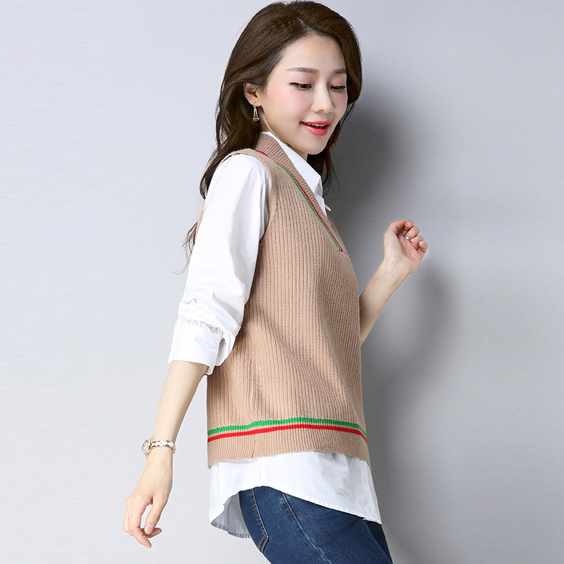 Gilet femme en Tricot - Ref 3318059 Image 4