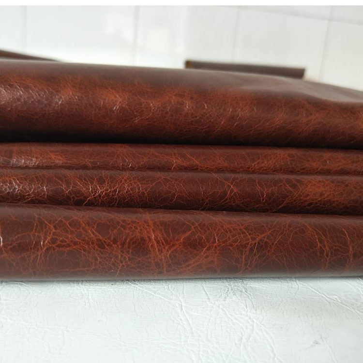 整张头层 油蜡家私裂变牛皮 彩色油蜡沙发真皮牛皮现货批发