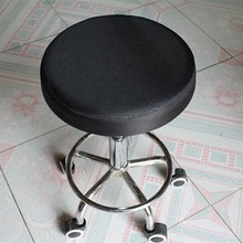 凳子套 圆凳套 椅子套罩布料圆形吧椅美容椅套升降美发凳子罩批发