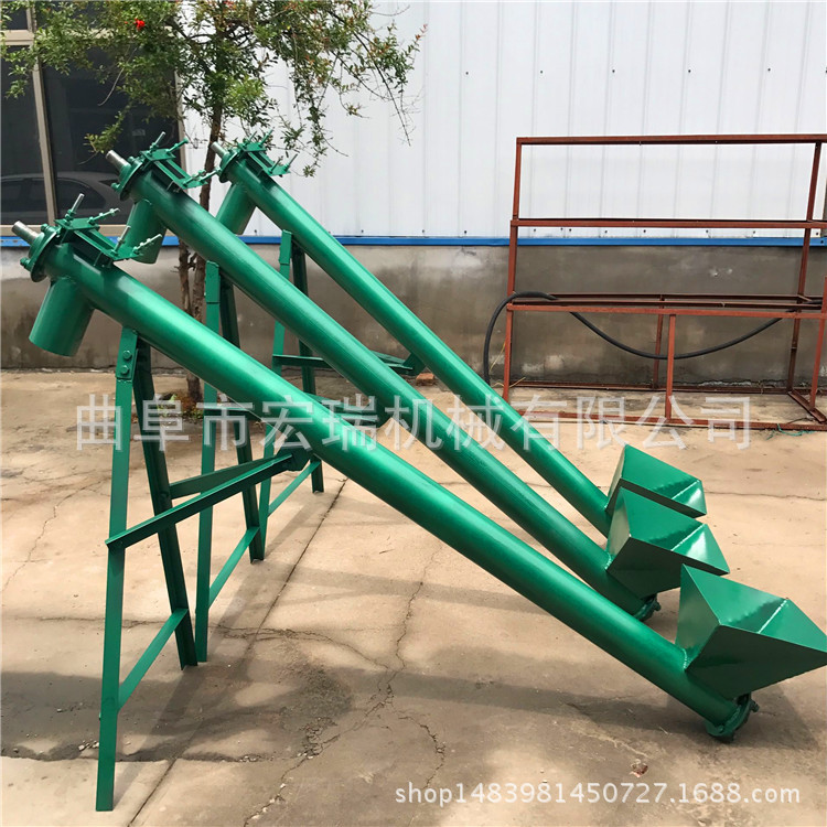 粉末圆管机，化肥输送机，各种管径机价格批发输送机9是9螺旋输送