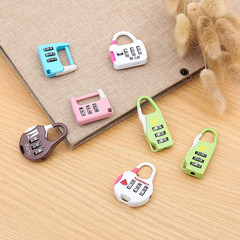 Blister card packaging mini practical student dormitory cabinet small suitcase bag anti-theft password lock gym padlock