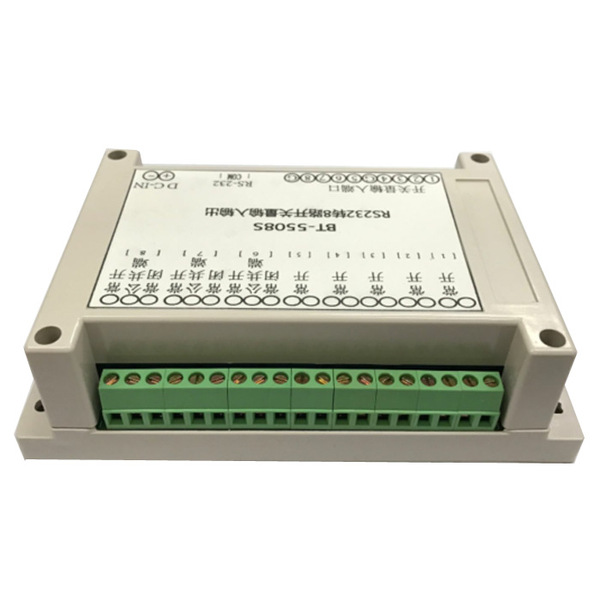 RS232 to 8-way switch value