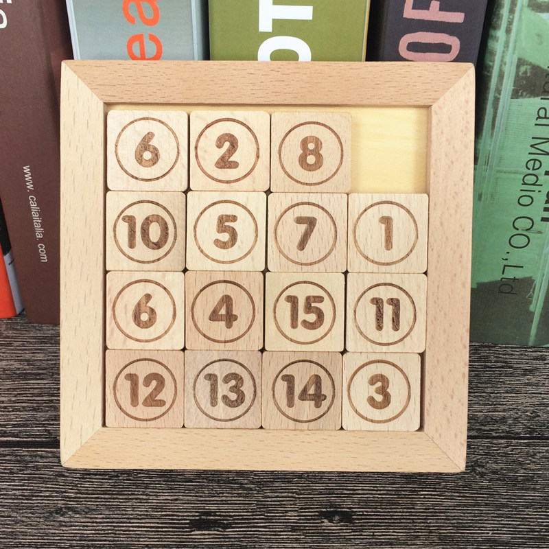Digital classic Fifteen game