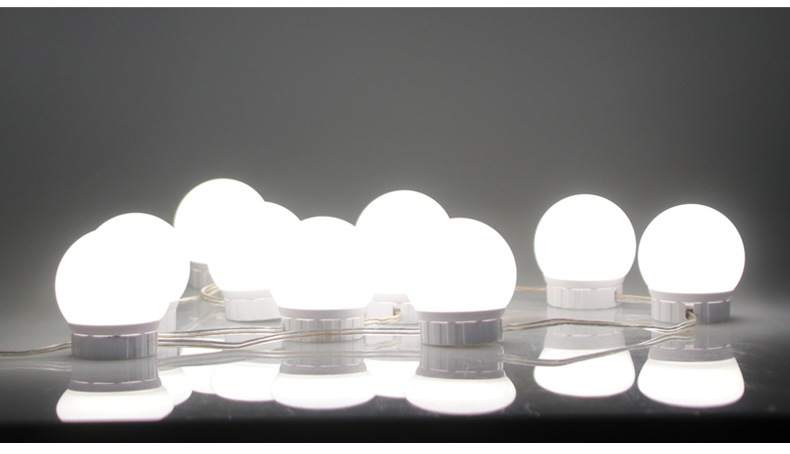Led Mirror Light Bulb Vanity Headlights USB Touch Switch 10led Mirror Lights Bathroom Purchase Options