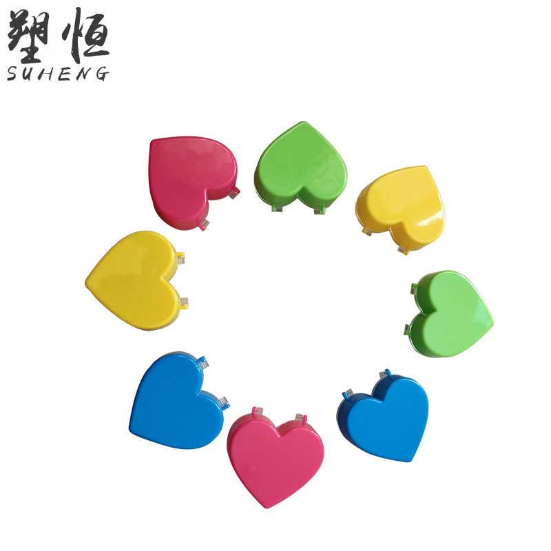 心型喜糖盒 PS心形精细包装盒 炫底透明翻盖精细包装盒定 制