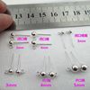 Earrings, jewelry, accessory for beloved, silver 925 sample, wholesale