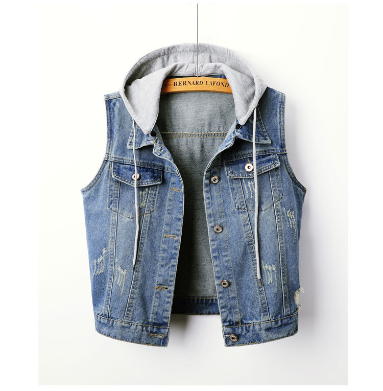 Gilet femme en coton - Ref 3434682 Image 10