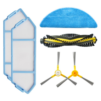 海尔专用配件包（边刷一对、抹布一块、过滤网二个，滚刷一个）|ru